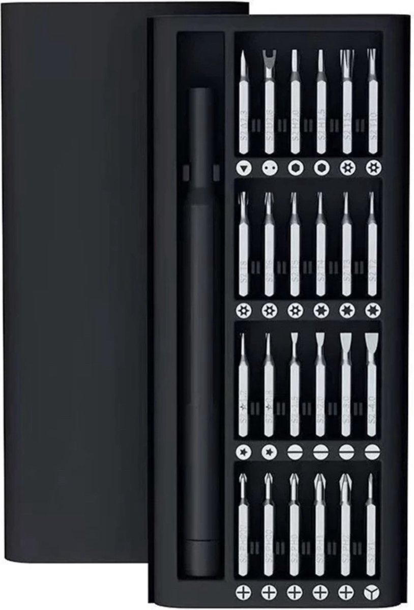 Soraro | 24-in-1 magnetische schroevendraaier set geschikt voor Telefoons, Wii, Xbox, Playstation, laptop, computer, camera | Mini Schroevendraaierset
