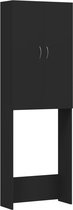 vidaXL-Wasmachinekast-64x25,5x190-cm-zwart