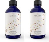 Aemster - Jasmin Journey & Floral Fiordland Bundel (240ml) - Essentiële olie- Geurolie - Geschikt voor aroma diffusers