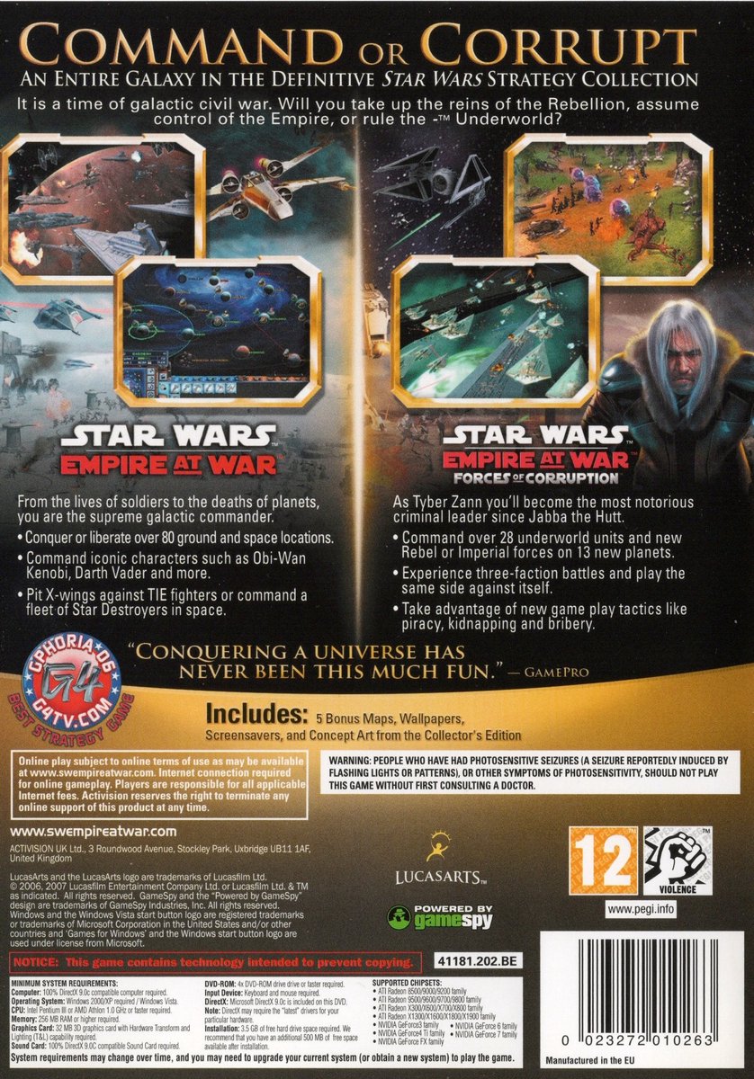 Star Wars Empire At War - Gold Pack | Games | bol