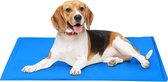 Koelmat Dieren - Verkoelende mat 50 x 40 CM - Zelf activerende gel verkoelend - Hond/Kat - Waterdicht