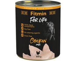 Fitmin For Life Dog Tin Kip 6 x 800g