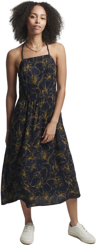 Robe Superdry Vintage Motif Carreaux - Taille XS, Occasion Très Bon état, Longueur Mini