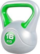 Gorilla Sports Kettlebell - Kunststof Trendy - 16 kg
