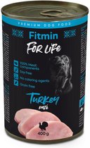 Fitmin For Life Dog Tin Kalkoen 400g