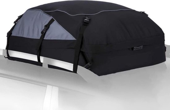 Dakkoffers voor Auto (792 liter). Waterdicht Auto Cargo Daktas Flexibel van Oxford 600+ PVC Binnenvoering met 6 Riemen Voor Installatie met of Zonder Imperiaal. (160x110x45cm)