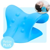 MediGoods® Nekstretcher – nekmassage apparaat – massagekussen –nekkussen – massage kussen - shiatsu massage – postuurcorrector – neck releaser – 2023