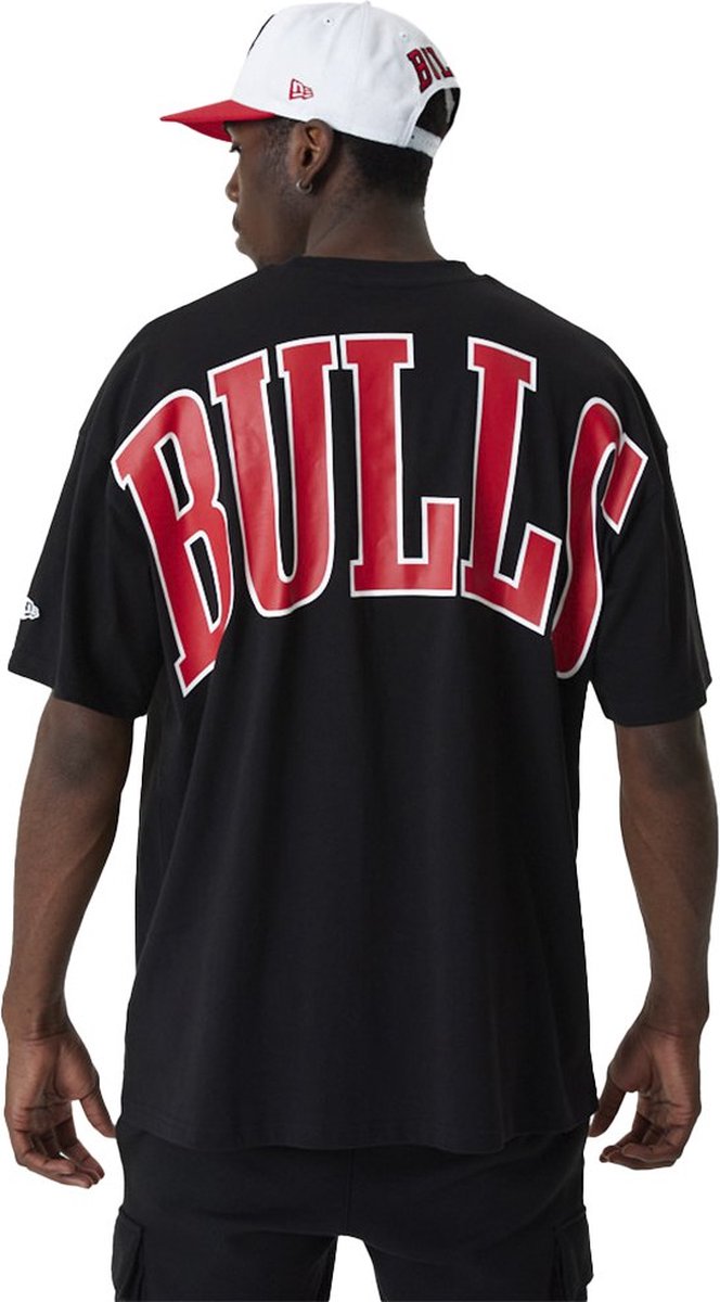 New era 60357112 NBA Team Logo Mesh Chicago Bulls Short Sleeve T