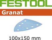 Festool Schuurpapier STF DELTA/9 100x150mm P80 Granat VE=10 - 577539