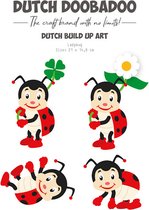 Dutch Doobadoo Built up art Lieveheersbeestje A5 470.784.217 (03-23)