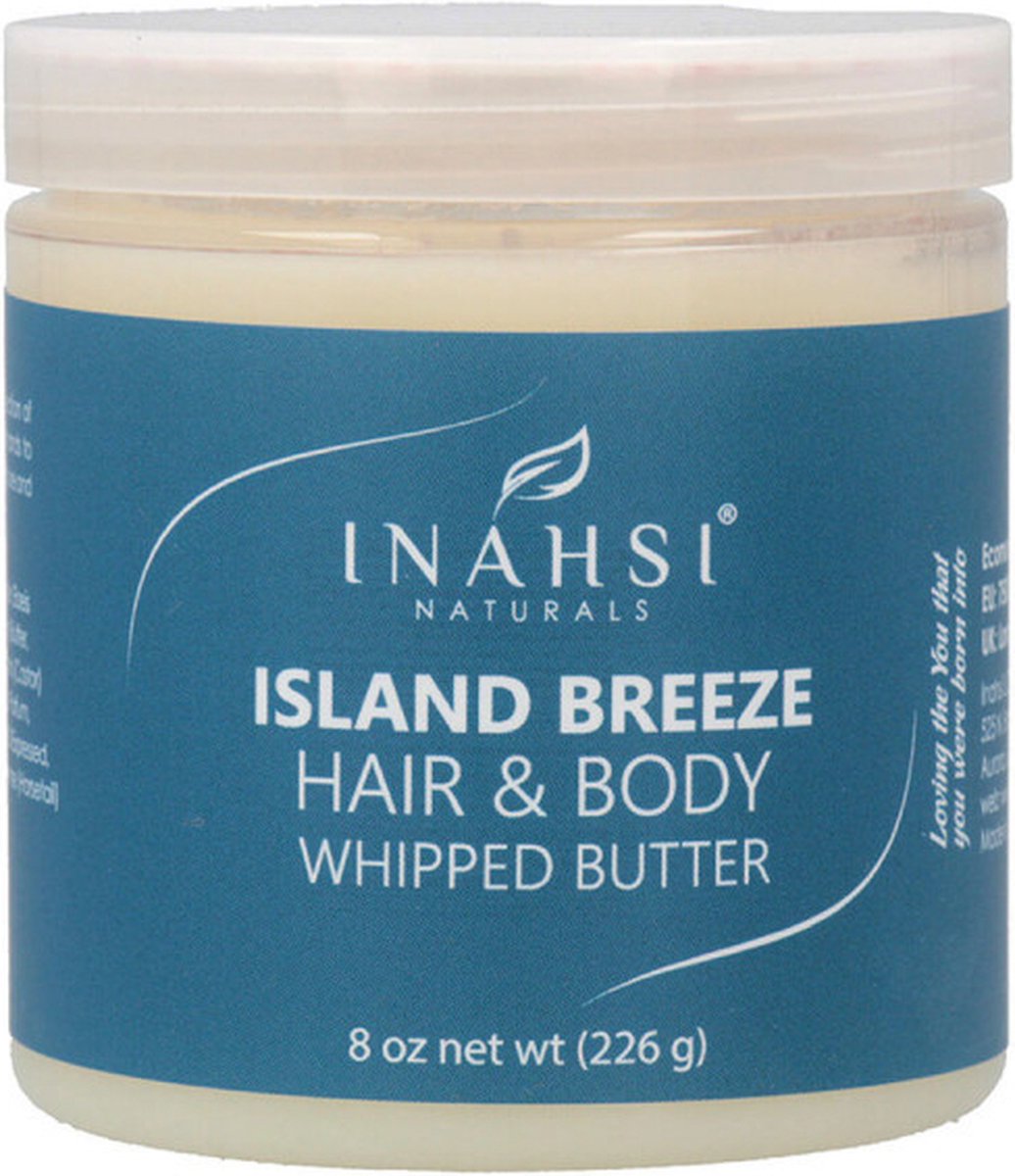 Kruldefiniërende Crème Inahsi Breeze Hair Body Whipped Butter (226 g)