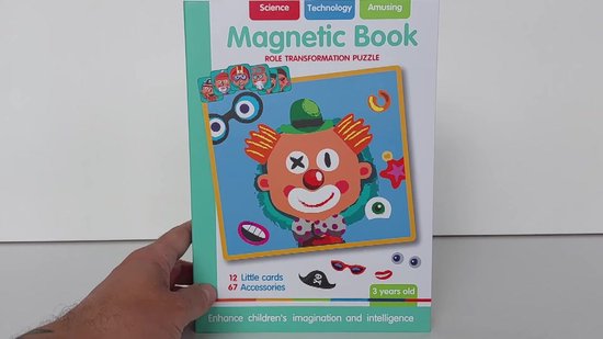 Puzzle magnétique montessori à partir de 3 ans stimule la créativité