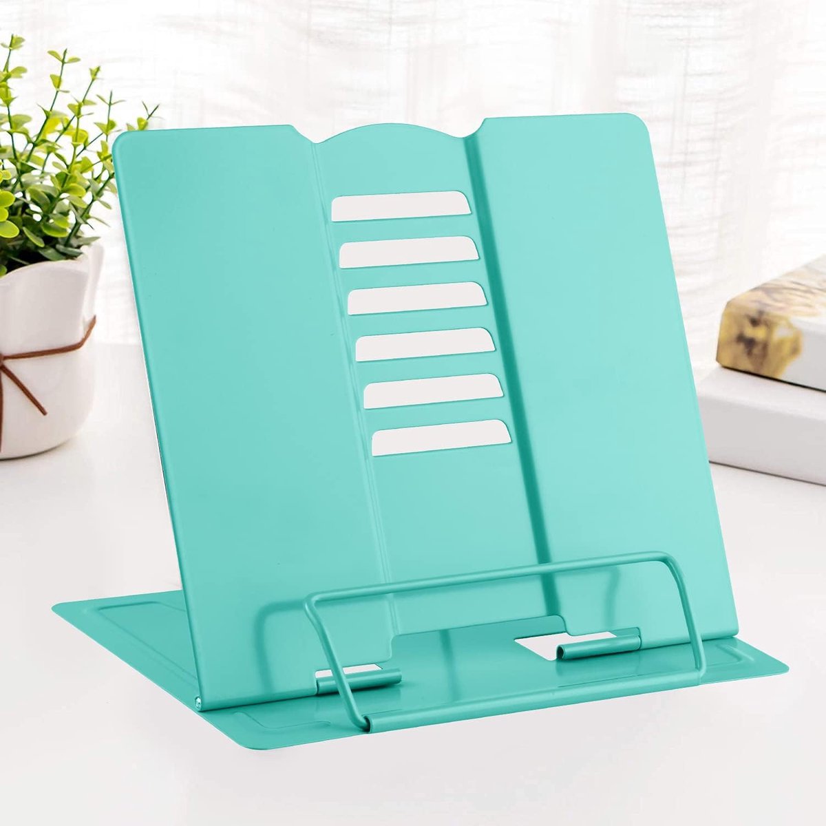 Porte Livre Ajustable pour Cuisine S : Support - Serre-livre Design