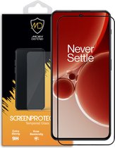 OnePlus Nord 3 Screenprotector - MobyDefend Screensaver Met Zwarte Randen - Gehard Glas - Glasplaatje Geschikt Voor OnePlus Nord 3