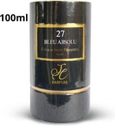 Collection Prestige Paris Nr 27 Bleu Absolu 100 ml Eau de Parfum - Unisex