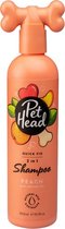 2-in-1 Shampoo en Conditioner Pet Head Quick Fix Perzik (300 ml)