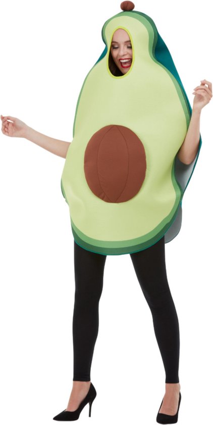 SMIFFY'S - Vermomming groene avocado voor volwassenen