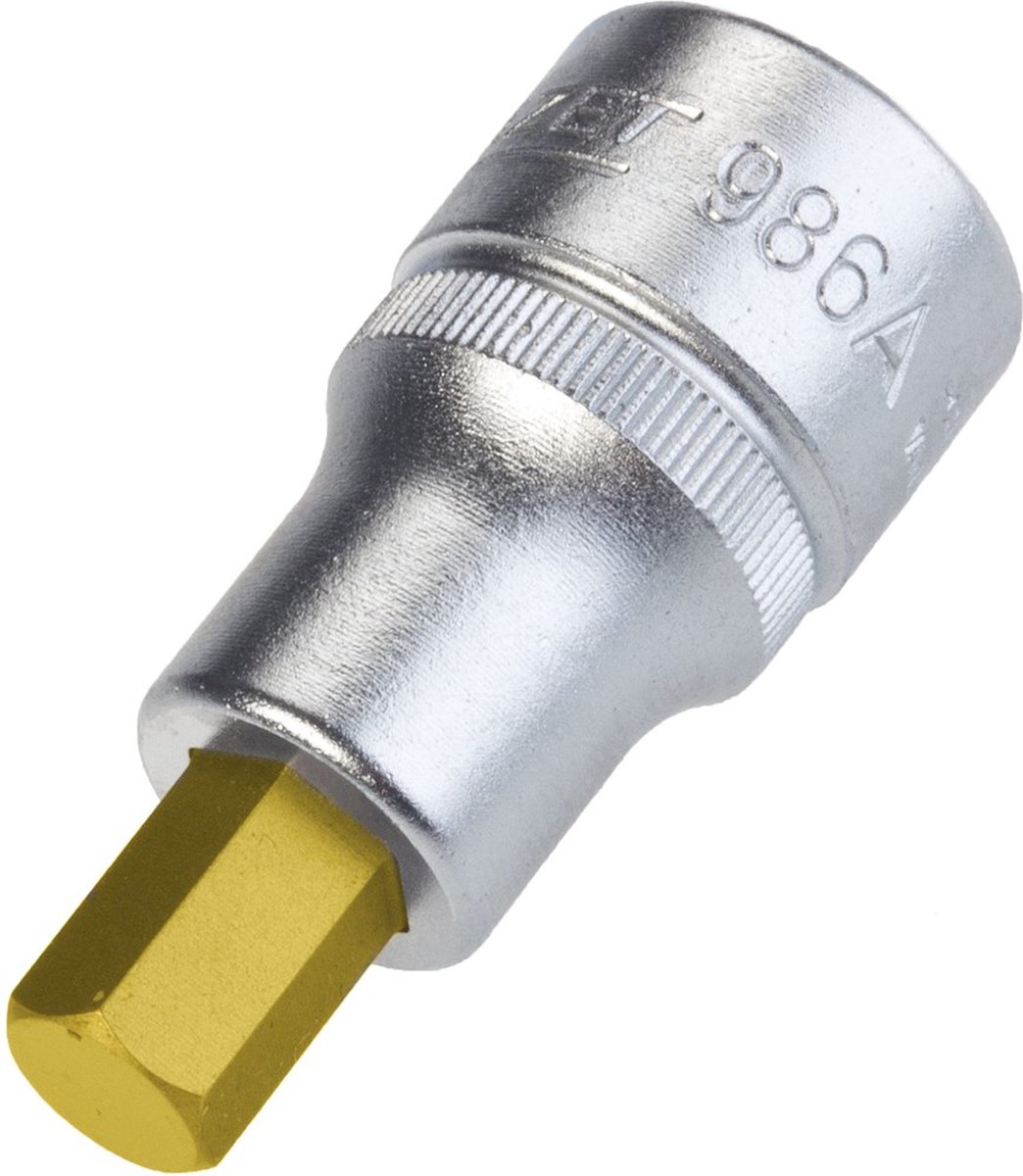 HAZET Dopsleutelbit 986A-3/8 · 1/2 inch (12,5 mm) vierkant hol · Binnen-zeskant-profiel · SW 3/8?