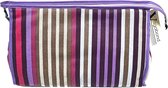 Vagabond - Toilettas - Holdall " Purple Patch" 4632 - afmeting: 21 x 6 x 13 cm.