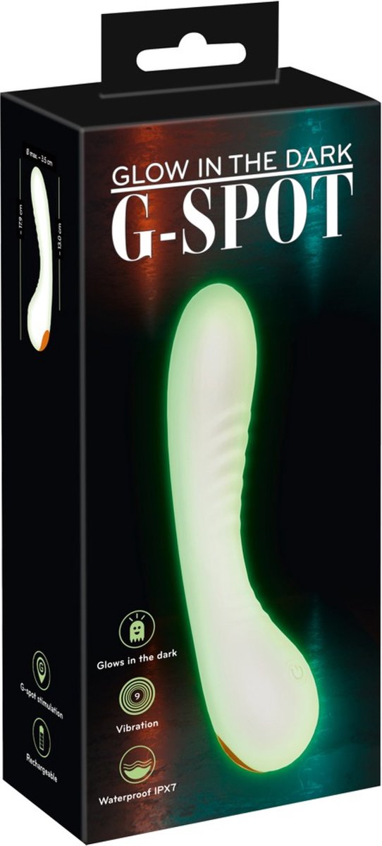 Glow in the dark G-SPOT vibrator