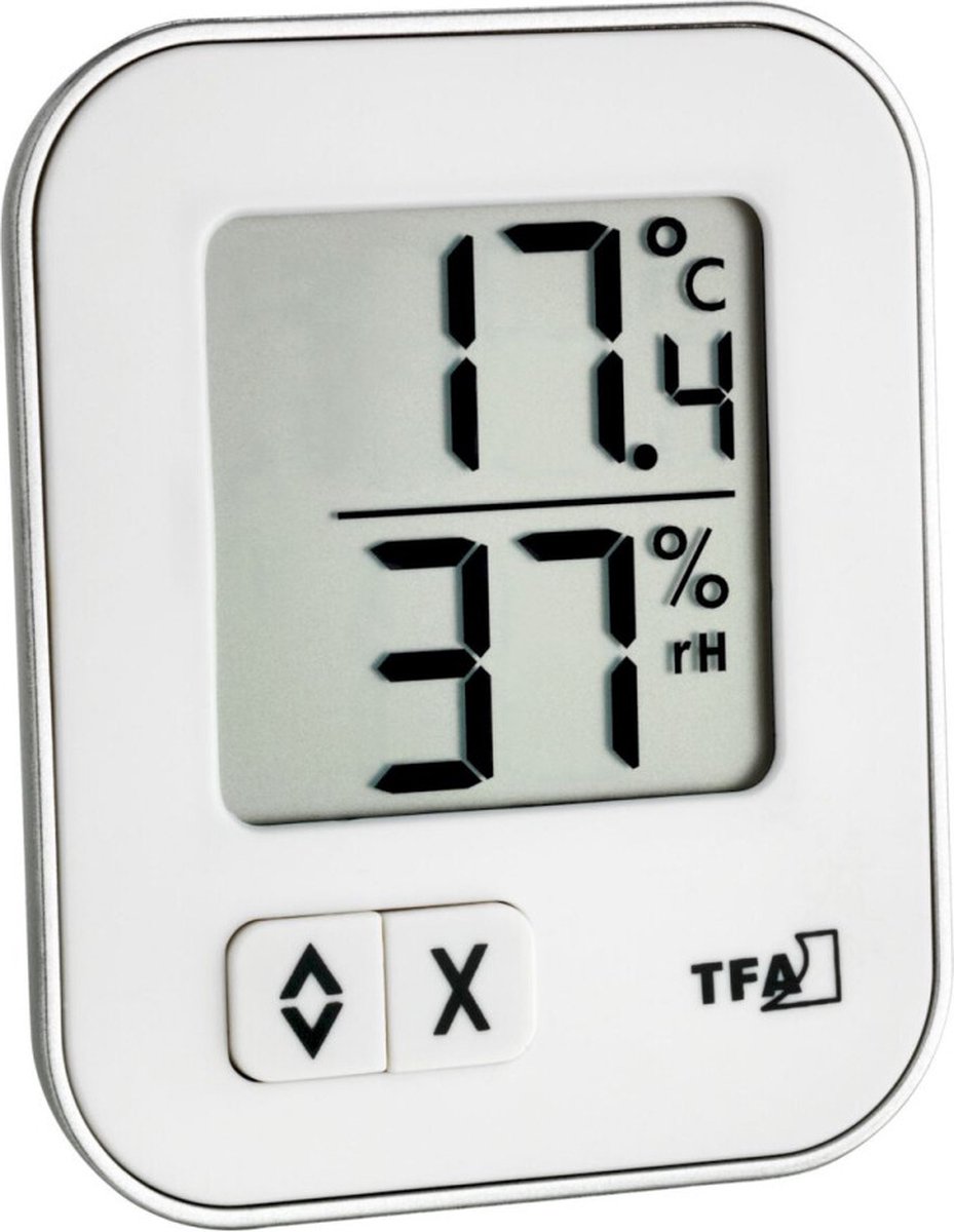 TFA Moxx white thermometer