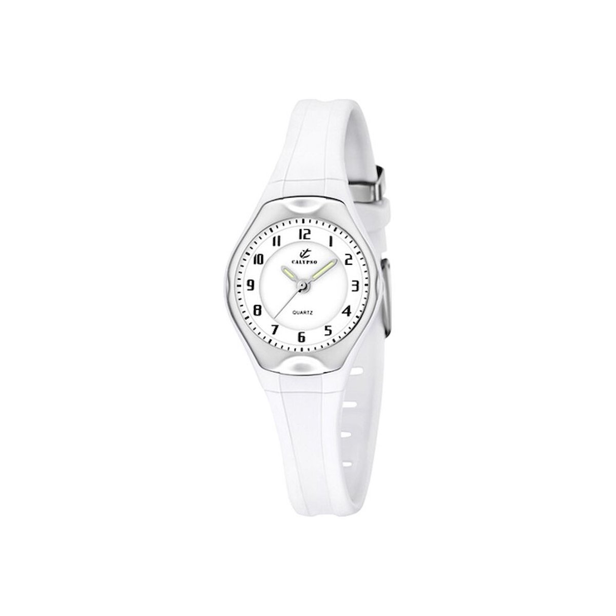 Calypso Tweens K5163-H - Horloge - Kunststof - Wit - 34 mm