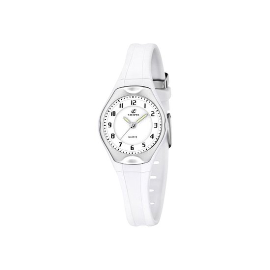 Calypso Tweens K5163/H - Horloge - Kunststof - Wit - 34 mm