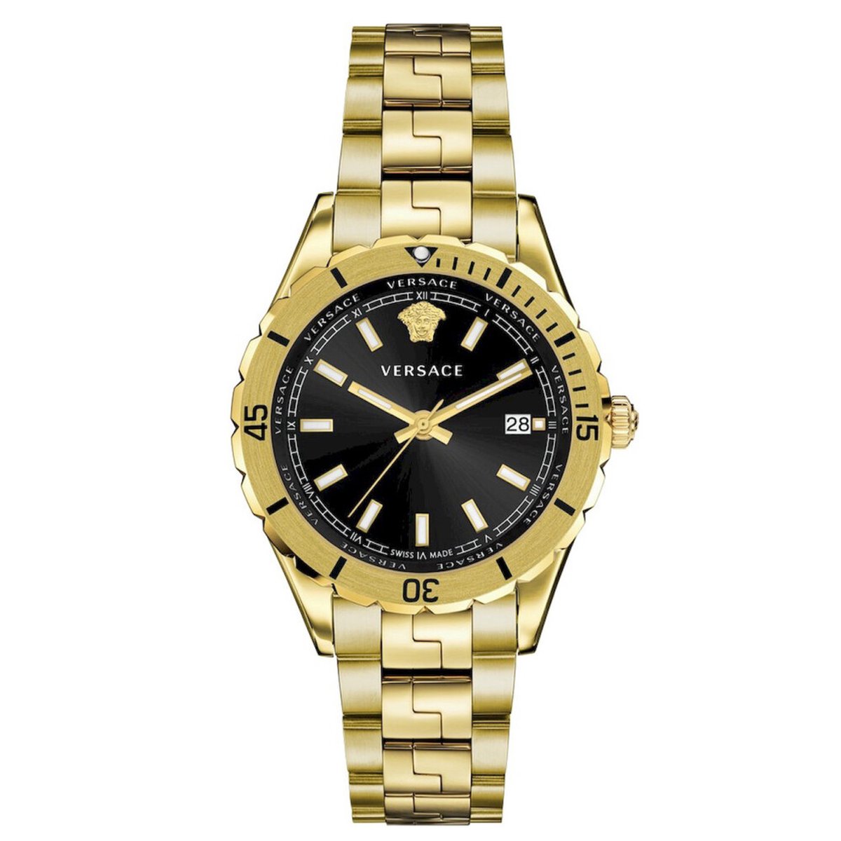 Versace VE3A00820 horloge mannen - Roestvrij Staal - goud