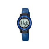 Calypso K5736/6 digitaal horloge 30 mm 100 meter blauw/ zwart