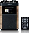 LENCO PDR-060WD - Portable DAB+/FM Radio Bluetooth®, 10W Speaker, 14H Batterij - Zwart