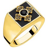 Thomas Sabo - Dames Ring - 750 / - geel goud - zirconia - TR2209-177-11-56