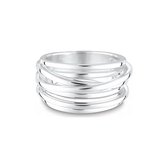 Quinn - Dames Ring - 925 / - zilver - 0226264