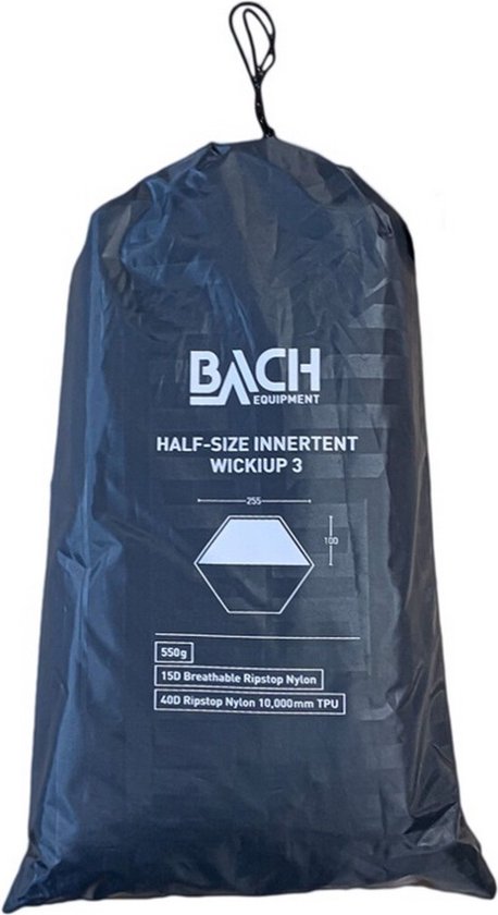 Foto: Bach half size inner tent wickiup 3 binnentent vapor blue