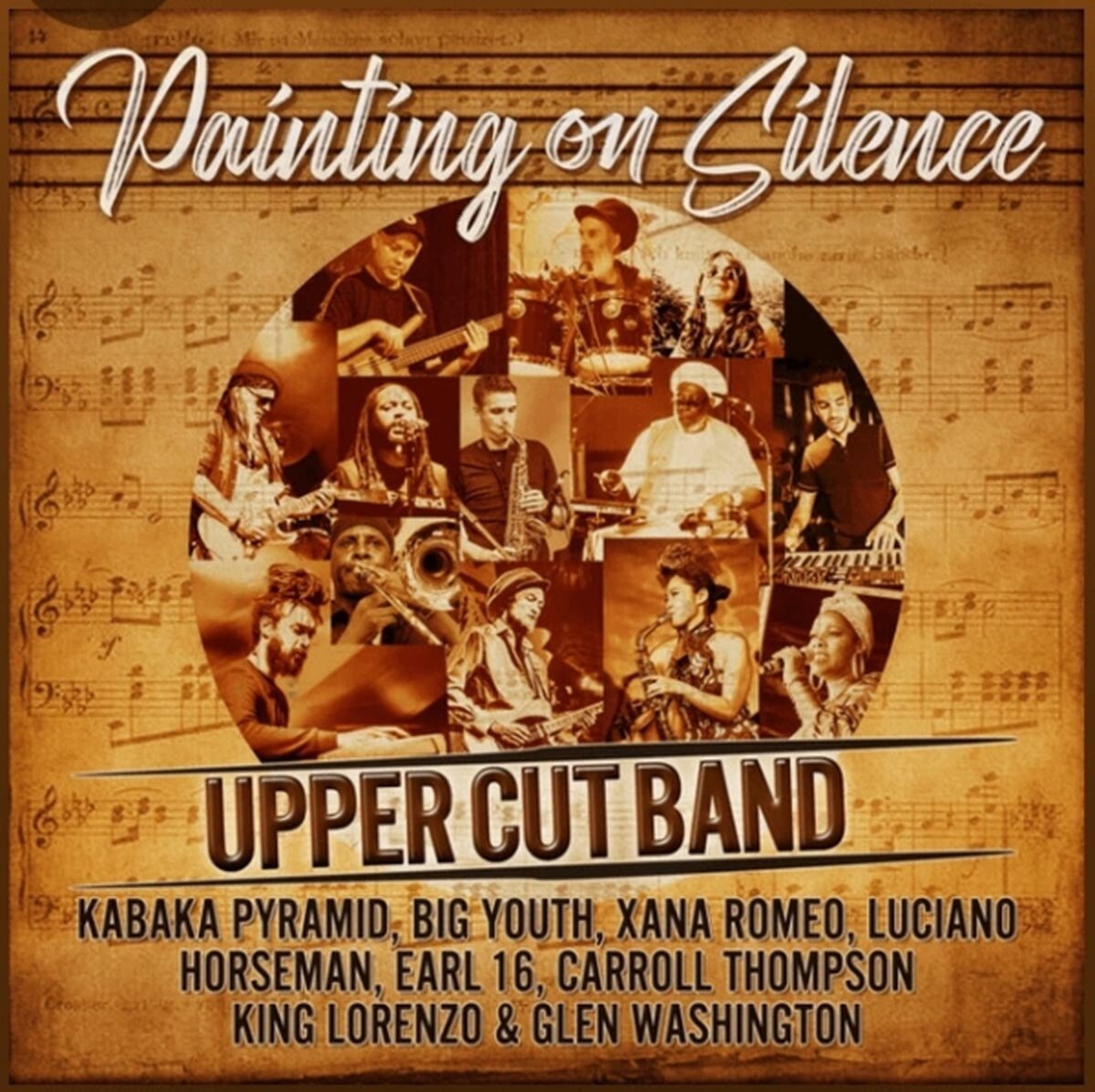 Uppercut Band Ft. Various Artists - Painting On Silence (LP)