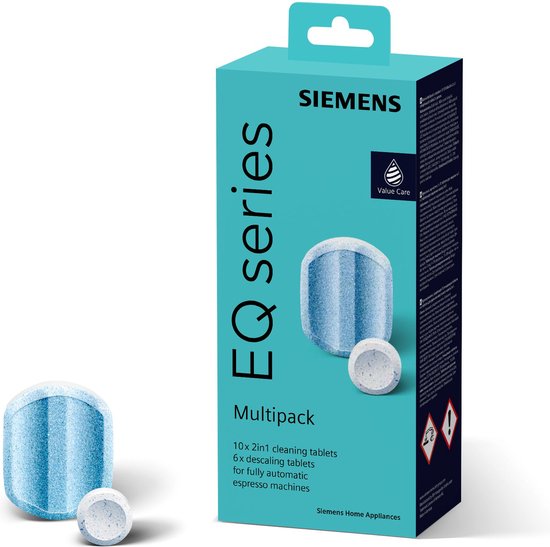 Siemens - TZ80003A Multipack ontkalkings- en reinigingstabletten voor volautomatische koffiemachines