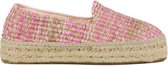 Manebi Espadrilles Female / Instappers / Damesschoenen - Canvas - G69D0 - Roze - maat 38