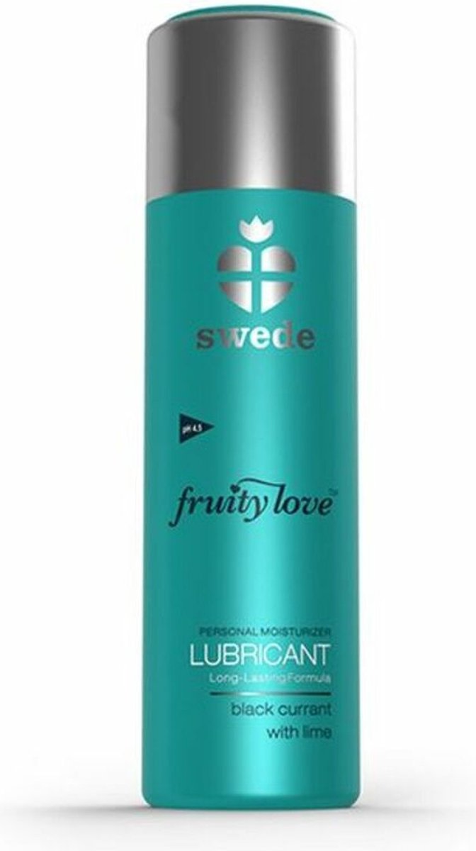 Goedkoopste Swede - Fruity Love Glijmiddel Zwarte Bes Limoen 100 ml