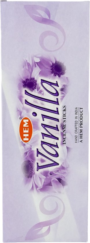 HEM Wierook - Vanilla - Slof (6 pakjes/120 stokjes)