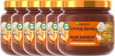 Garnier Loving Blends Argan & Camelia Haarmasker - 6 x 300 ml - Voordeelverpakking