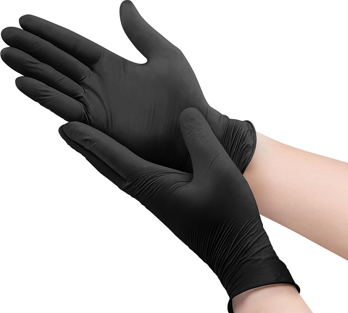 Wegwerp handschoenen - nitril - zwart - 10 dozen - 1000 stuks - maat S |  bol.com