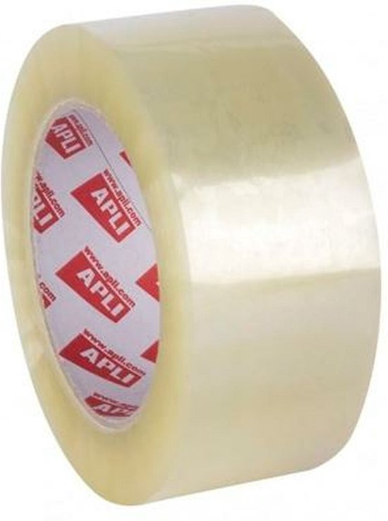 Plakband PP Low Noise acryl tape 66 mtr x 48 mm transparant 32 micron Plakband PP Low Noise acryl tape 66 mtr x 48 mm transparant 32 micron