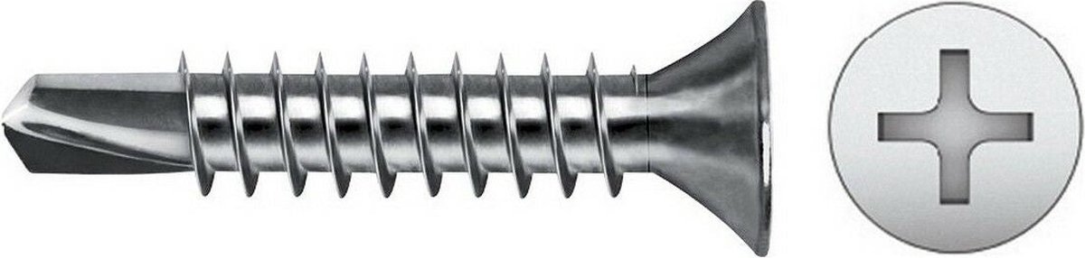 Zelftappende schroef CELO 4,2 x 32 mm Verzinken (250 Stuks)
