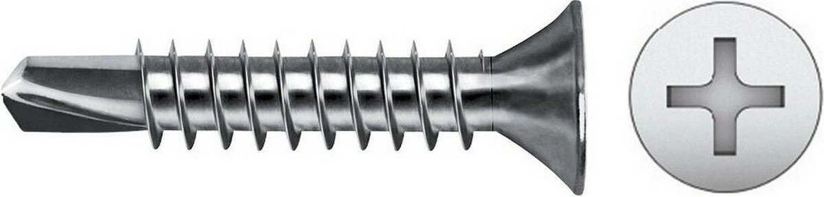 Zelftappende schroef CELO 3,5 x 16 mm Verzinken (500 Stuks)