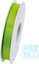 Satijn band Appelgroen Taftband- Breedte 25mmcm - m lang - Breedte 25mm cm