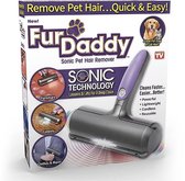 FurDaddy - Hondenhaar verwijderaar - Lint remover - Haren verwijderen uit kleding - Elektrisch met licht - Pluizenverwijderaar