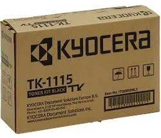 Kyocera TK-1115 Tonercartridge 1 stuk Origineel Zwart