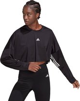 Adidas Hyperglam Coverup Sweatshirt Zwart S Vrouw