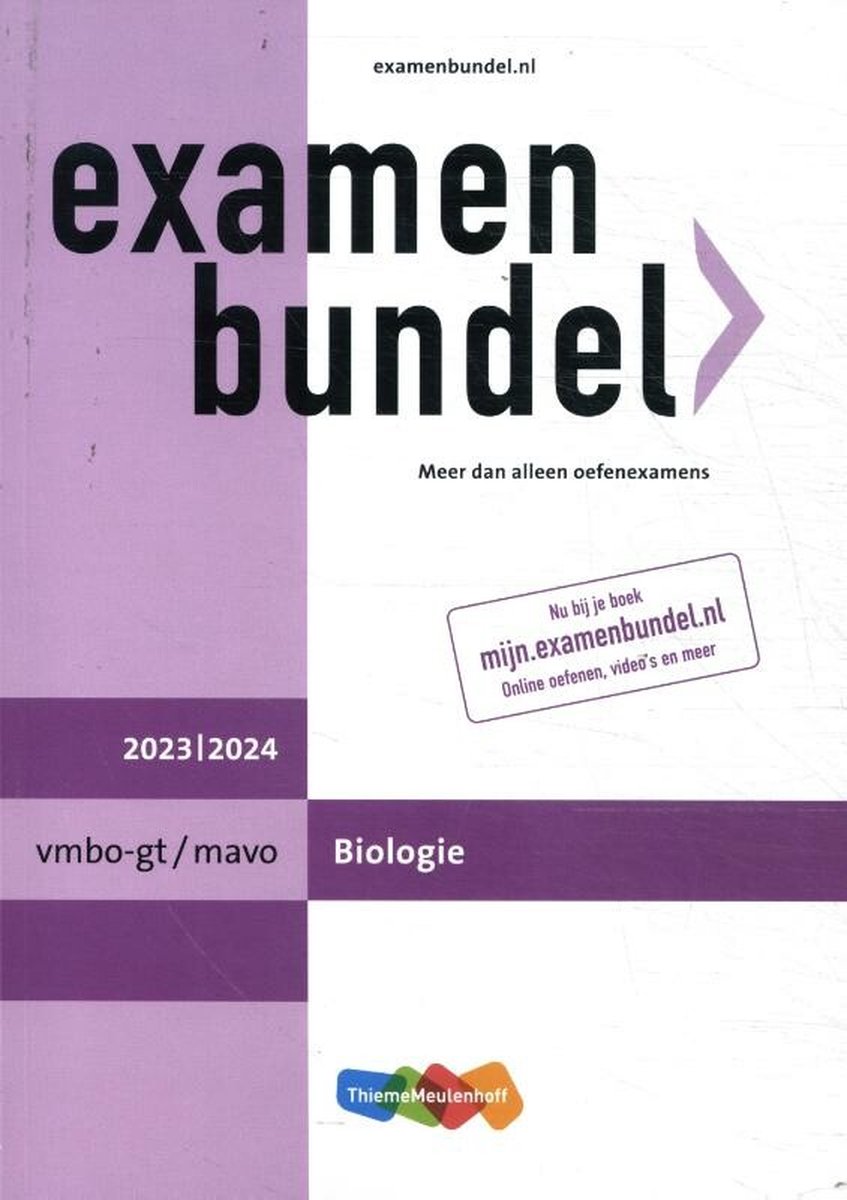 Examenbundel vmbo-gt/mavo Biologie 2023/2024 - M.C.C. Gommers