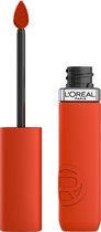 L'Oréal Paris Infaillible Matte Resistance lippenstift – Langhoudende Vloeibare Lipstick met een matte finish Verrijkt met Hyaluronzuur - 300 Sun Bathing - Vegan - 5ml
