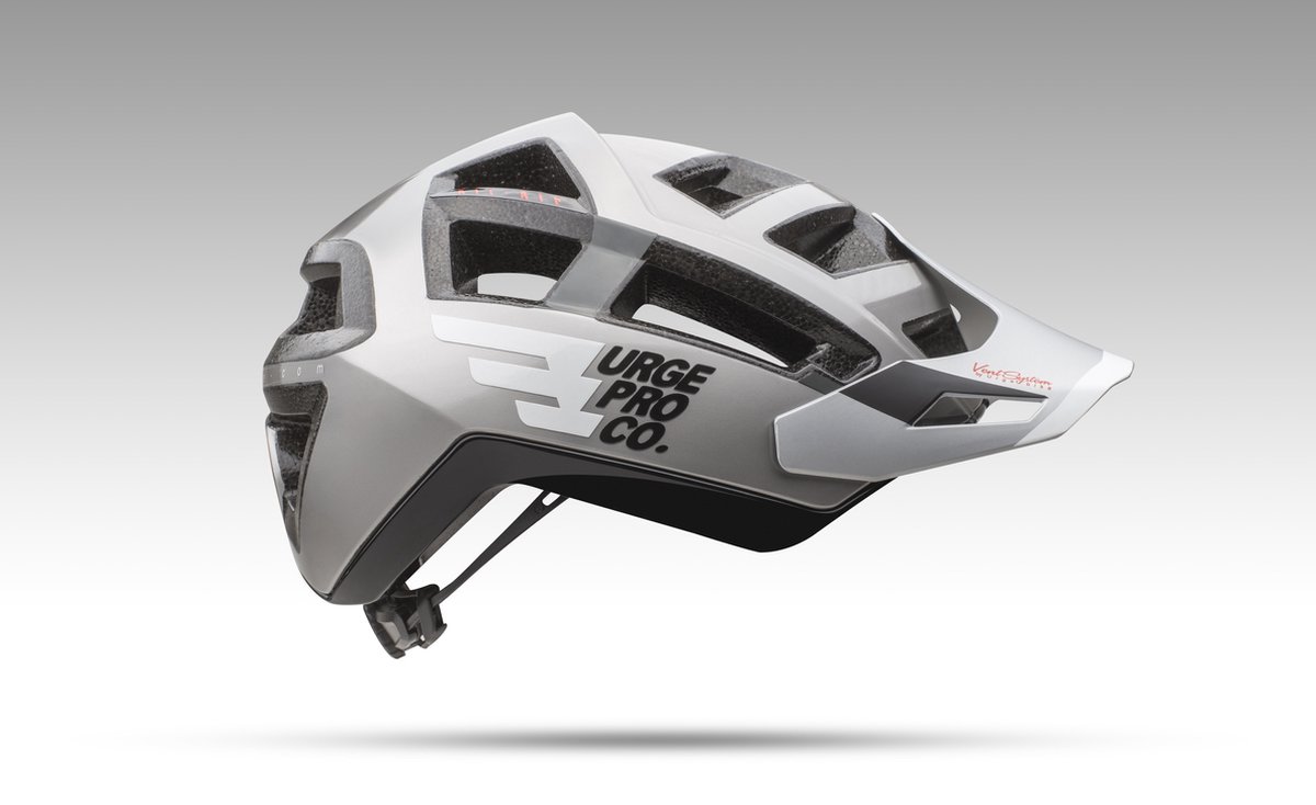 Urge All-Air Fietshelm - MTB - Unisex helm - 54-57 cm - S/M - Zilver